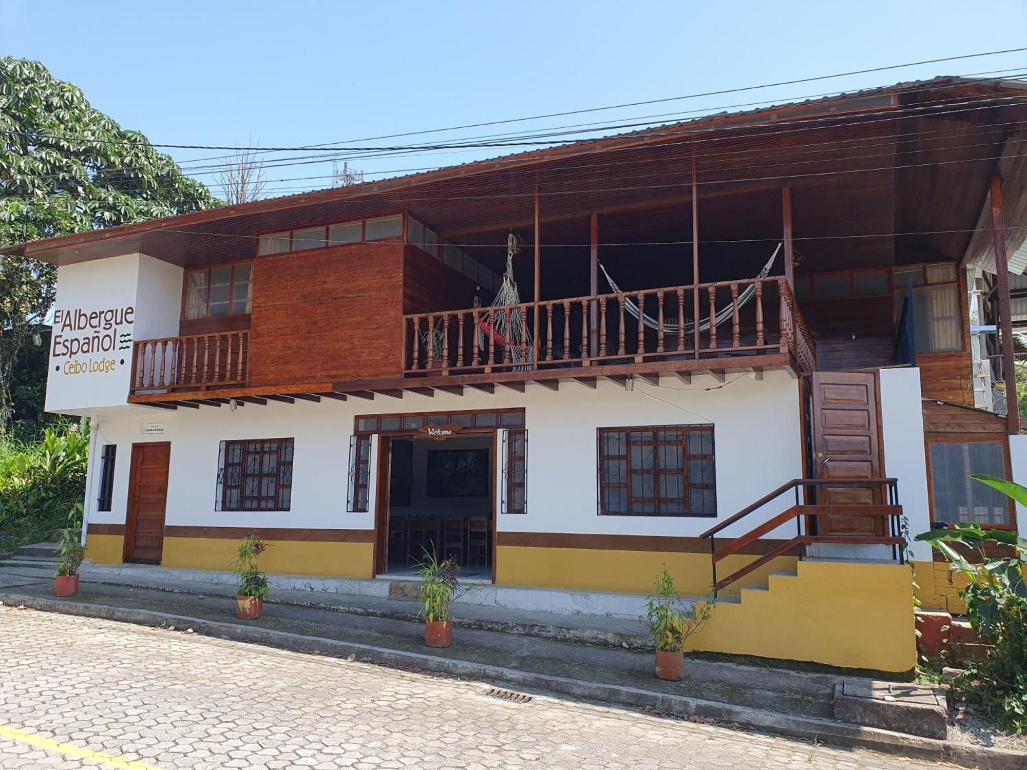 Hotel El Albergue Espanol Puerto Misahuallí Esterno foto