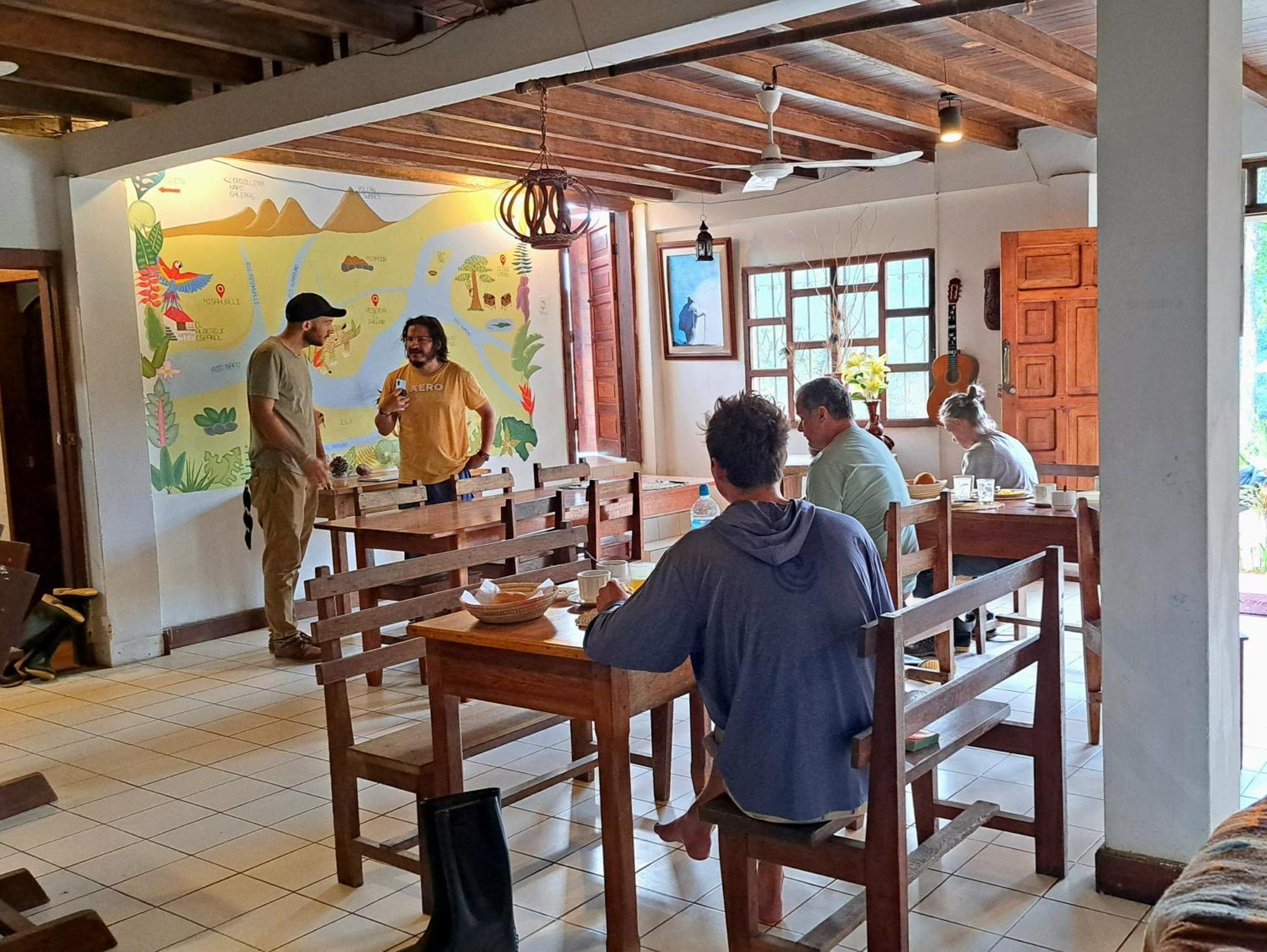 Hotel El Albergue Espanol Puerto Misahuallí Esterno foto